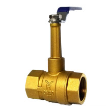 brass long handle ball valve